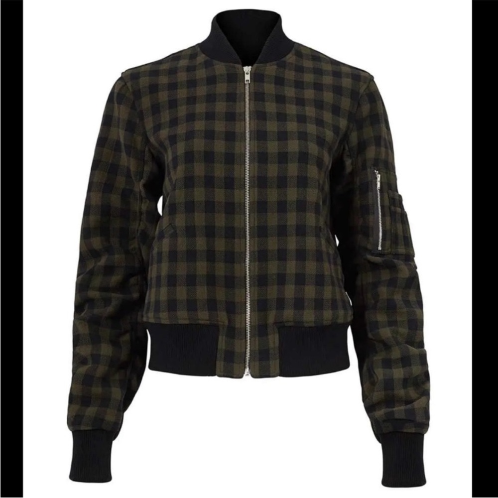 ALC check bomber jacket Sz 2
